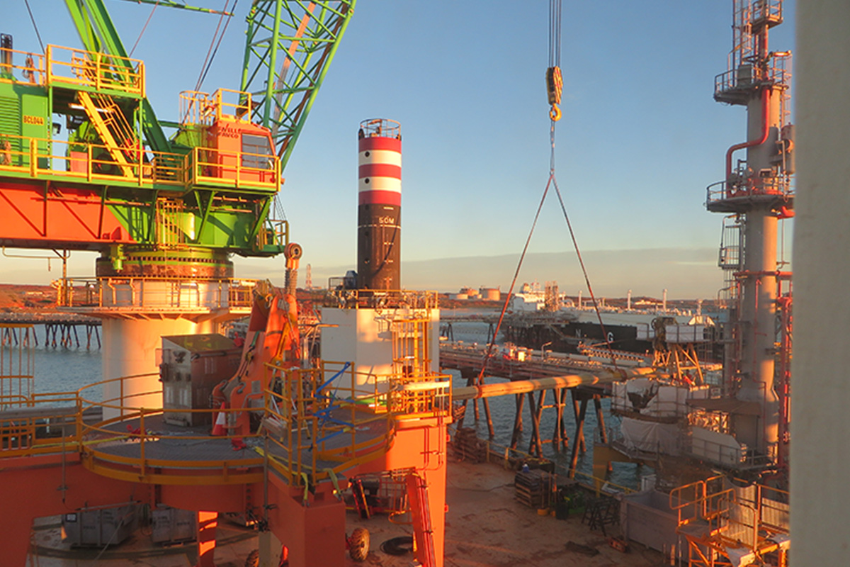 Clough completes Karratha Gas Plant   image