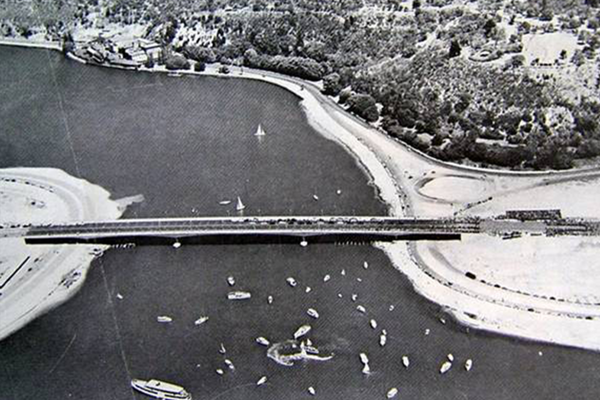 Narrows Bridge is completed image